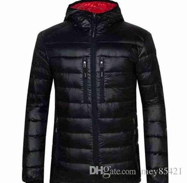 

winter parka men women classic casual down coats mens stylist outdoor warm et coat outwear, Black