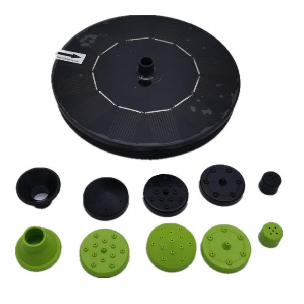 

solar powered water fountain pump, submersible outdoor panel kit for bird bath,pond,pool,garden and lawn garden decorations