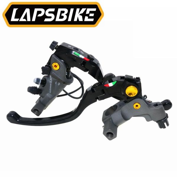 

motorcycle brakes 22mm 19rcs hard anodizing mirror clamp radial hydraulic brake master cylinder cable clutch lever big oil cup