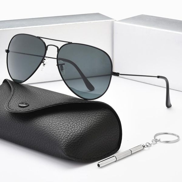 

outdoor eyewear zongji - classic sunglasses for men and women, hd polarized, driving, fishing, uv400 protection, 3025