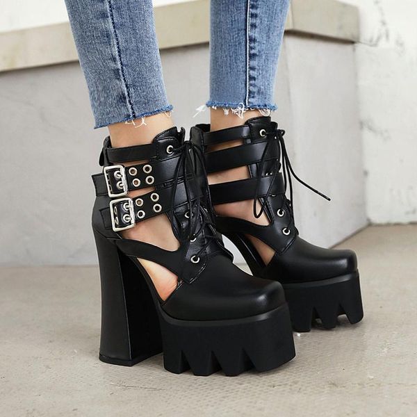 

heels red for high sandals black platform party shoes stripper silver 2021 fashion women strappy square toe dress