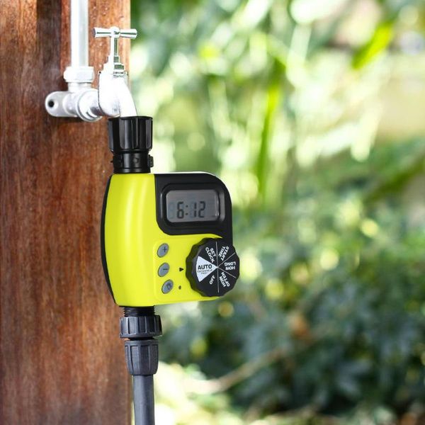 

automatic water timer outdoor garden irrigation controller 1outlet programmable hose faucet watering device equipments