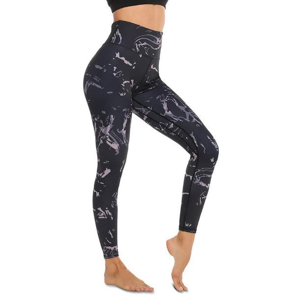 

yoga outfit women seamless pants printing high waist stretch athletic fitness leggings pant tight trousers push up d19#