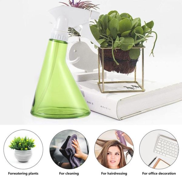 

2pcs long spout watering can indoor small and 370ml spray bottle equipments