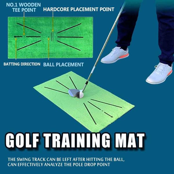 

golf training mat for swing detection batting mini practice aid game and gift home office outdoor use pad bath mats