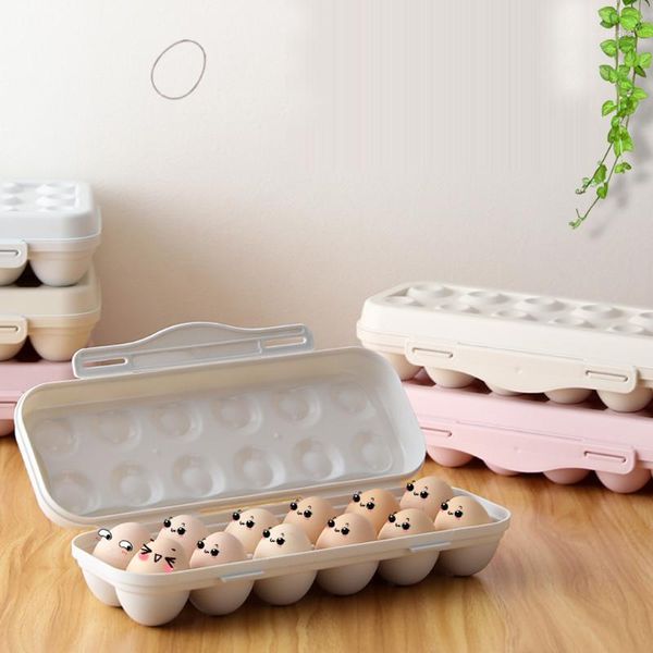 

storage bottles & jars articulos de cocina container egg tray holder box refrigerator crisper #37