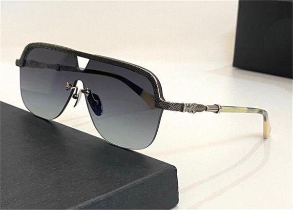 

new fashion retro desing sunglasses spinner-a rimless pilot frames avant-garde and generous style outdoor uv400 lens eyewear, White;black