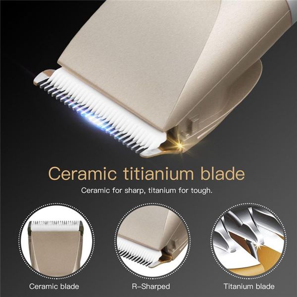 

hair clippers ceramic blade electric clipper professional low noise trimmer length adjustable fine tuning barber cutting razor