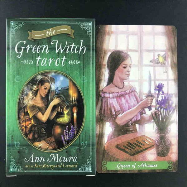 

hay house the green witch tarot cards deck cards funny board game tarot deck card games english for families party drop ship dixit