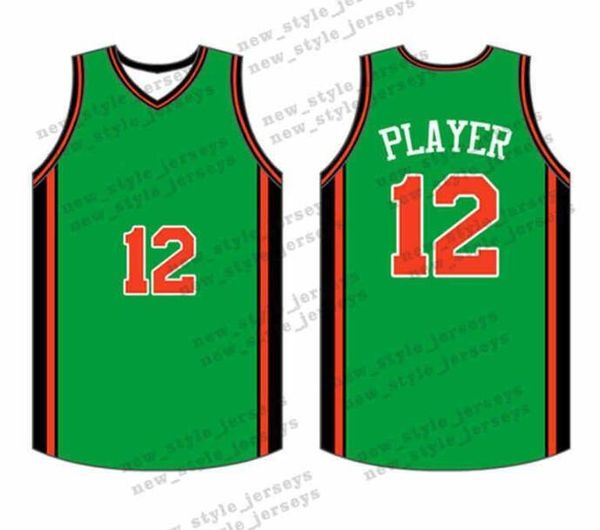 

473mens women kids youth custom cool running jersey a1155 5free, Black;yellow