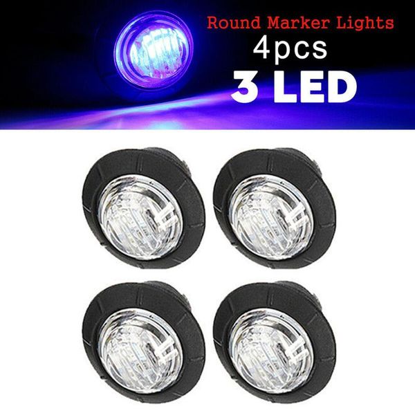 

emergency lights lorry marker mini round rear side truck waterproof 12v accessories