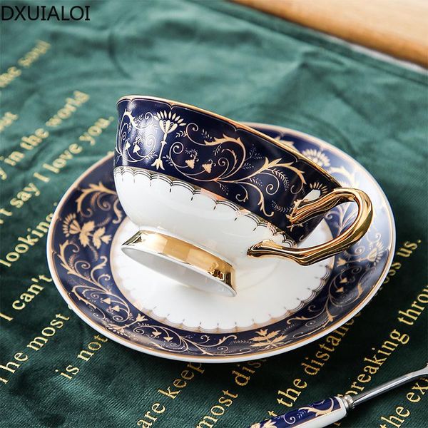 

mugs dxuialoi british style ceramic cup creative court coffee mug water afternoon tea dish set home decoration