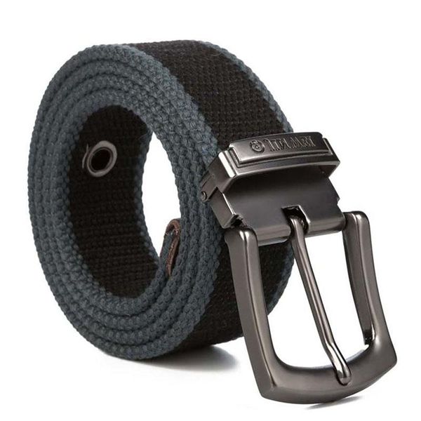 

belts male casual metal pin detachable buckle straps belt men's military tactical canvas for jeans ceintures 140 150 160 cm, Black;brown