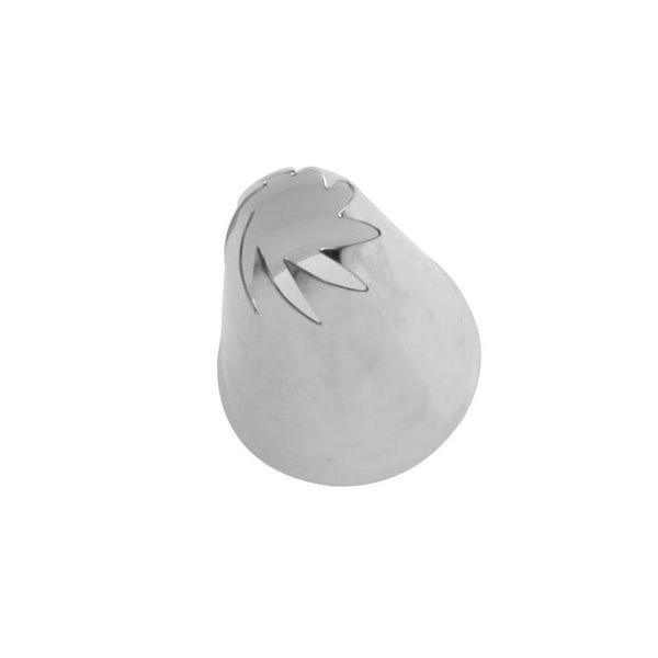 

baking & pastry tools stainless steel eight teeth drop rose flower icing piping tips nozzle tool l29k