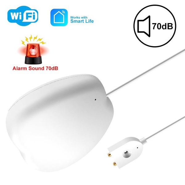 

smart home control remote wifi water leak sensor switch heater electric level alarm safe for kid