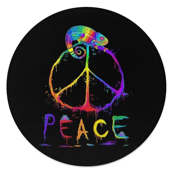 

blankets chameleon blanket soft fashion round bedspread cool fleece armchair