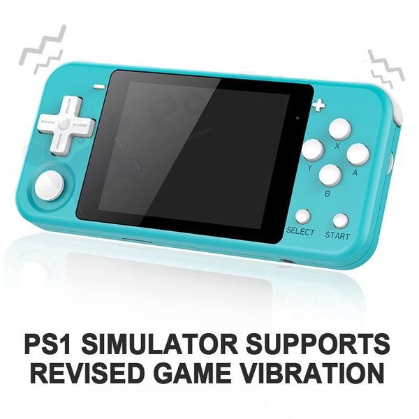 

retro game console open source dual system 16gb 3 inch hd ips screen built-in 3000 games handheld 12 simulators portable players