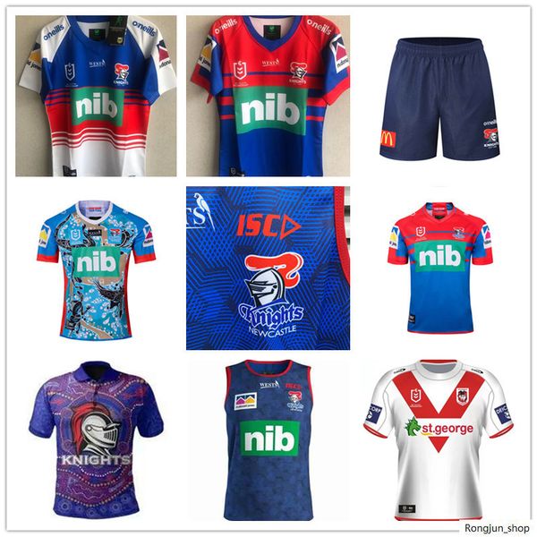 

2021 newca stle home away vest jersey newcas tle knights indigenous australia nrl rugby league jerseys size s-5xl, Black;gray