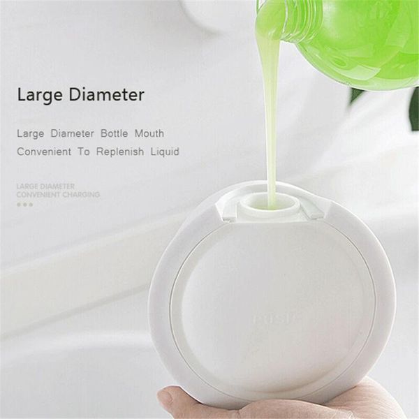 

wall-mounted soap dispenser bathroom hand shampoo shower gel liquid bottlep