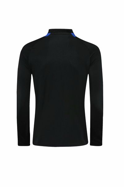 

#014 can be customized soccer tracksuit track kit running jacket chandal training suits sports wear and trousers, Black