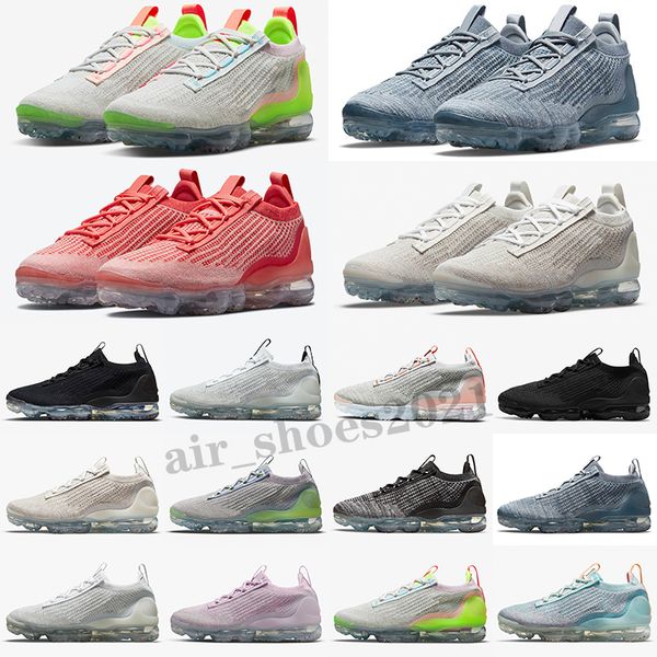 

2021 fk running shoes men women summit white pure platinum dark grey mens womens trainers sports sneakers size 36-45, White;red