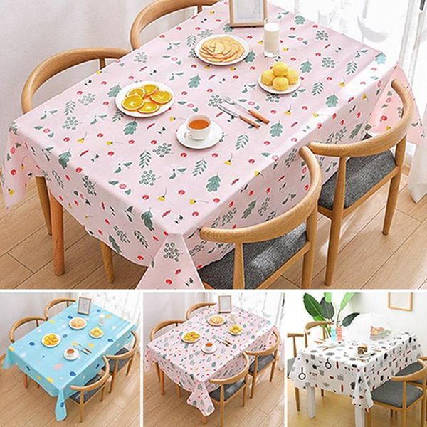

table cloth nordic style tablecloth waterproof oil-proof rectangular covers for kitchen dining christmas decorations