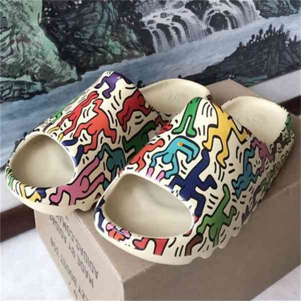 

yeesy slide foam slippers bone black green summer fashion sports white khaki men women indoor outdoor sandal basketball shoes football sneak