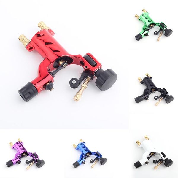 

tattoo guns kits dragonfly rotary supplies machine shader & liner 6 colors assorted tatoo motor gun supply for artists high quality