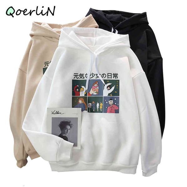 

sweatshirts m-2xl sweatshirts women autumn winter long sleeve oversized hoodie pullover plus size veet keep warm black sweatshirt