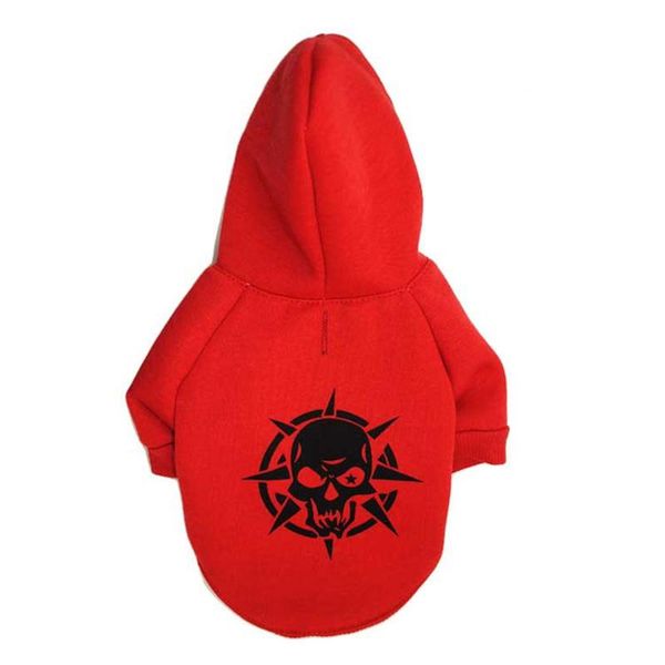 

dog apparel autumn and winter halloween pet clothing clothes small fleece cat hooded fashion horror coat