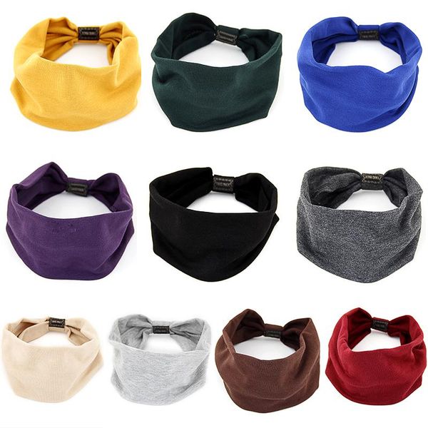 

other shuangr fashion wide headband women hair accessories solid color head band hoop hairbands wholesale, Golden;white