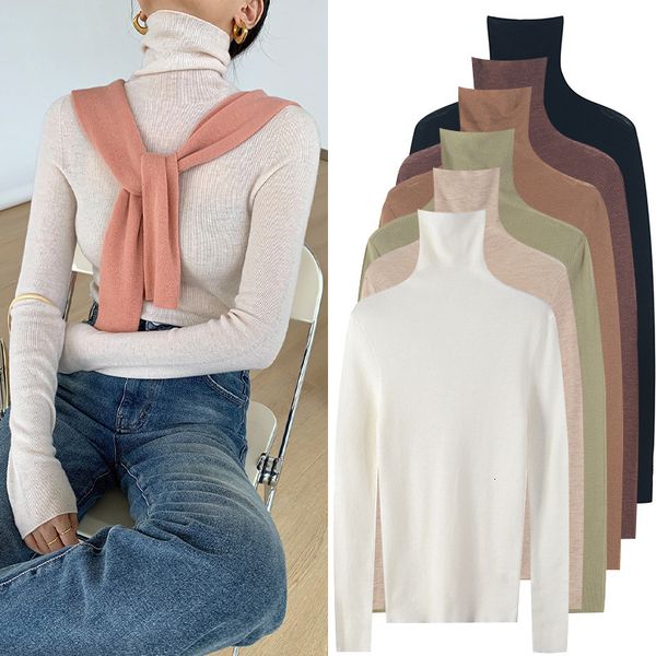

women's sweaters merino wool, turtlenecks, women's solid pullovers, elastic pullovers, elastic mesh, cozy basic jumpers. l9bc, White;black