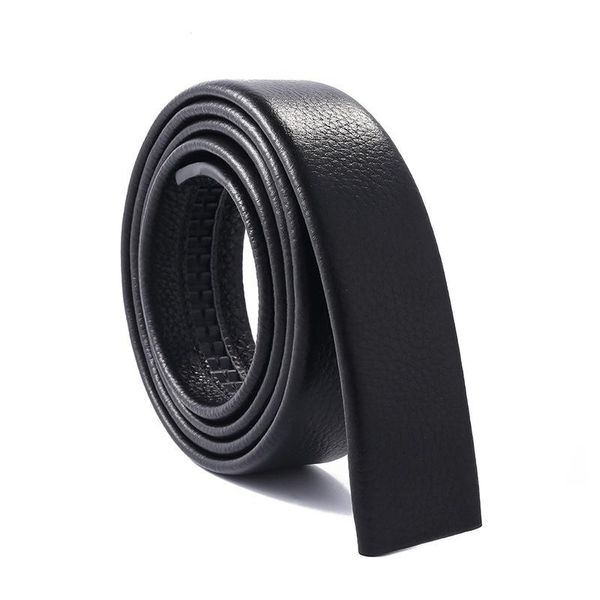 

belts leather men's belt automatic buckle, Black;brown