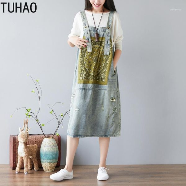 

casual dresses tuhao japanese style adjustable retro strapping jean streetwear women hole dress summer llj, Black;gray