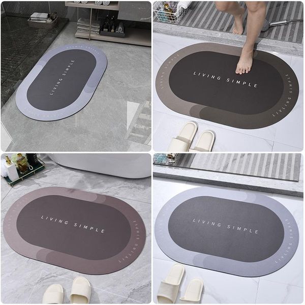 

carpets anti-slip napa skin bathroom absorbent dry feet toilet doorway carpet rug family entrance door floor mats bedroom kitchen soft
