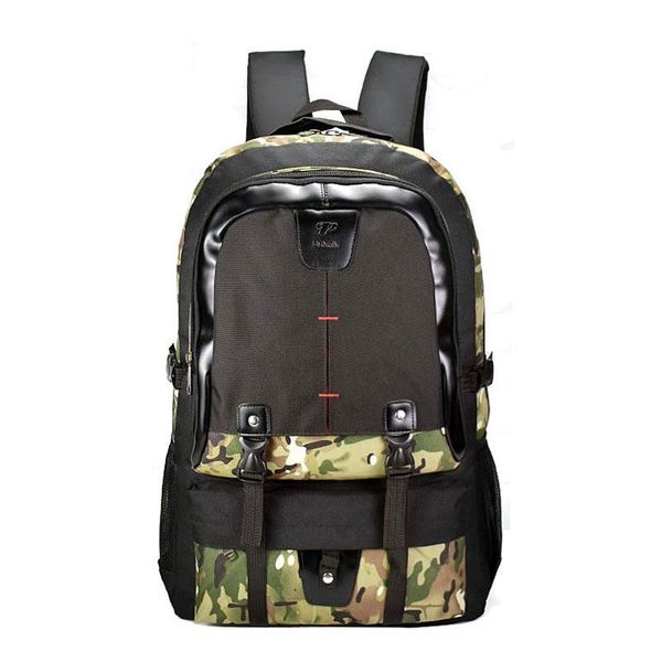 

backpack men's fashion trend camouflage large capacity outdoor camping mountaineering student sports