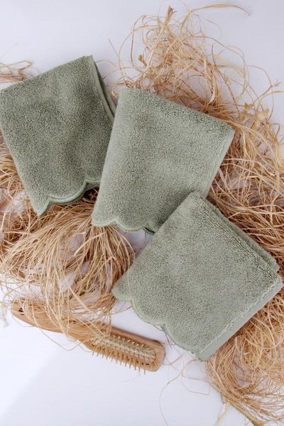 

100% cotton 30x30cm 3 pcs guest hand towel set
