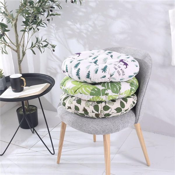 

cushion/decorative pillow 40*40cm futon cushions thick circular large fabric floor meditation japanese-style balcony window tatami cushion t
