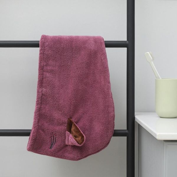 

magic instant dry hair towel fast drying absorbent hat cap shower caps