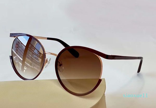 

luxury- runway eye sunglasses gradient black/gold/grey glasses women sun shades fashion sunglasses frame 165sl wear new with box tqntj, White;black