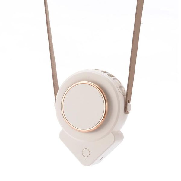 

electric fans portable hanging necklace fan usb charging small air cooler multipurpose summer cooling tool for home office outdoor 19qe