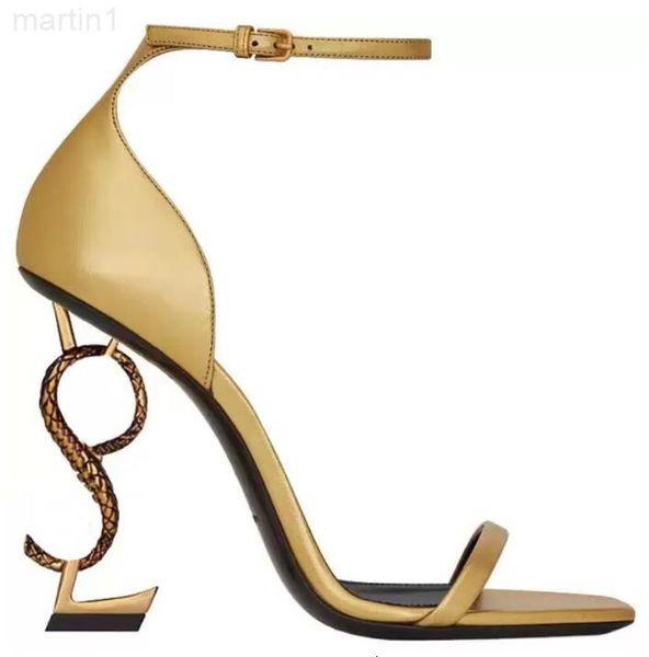 

summer classics women sandals patent leather suede red bottom shoe alphabet shoes heel high slides by home, Black