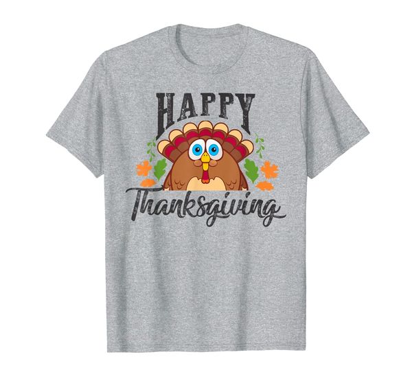 

happy thanksgiving funny turkey day gift for men women t-shirt, White;black