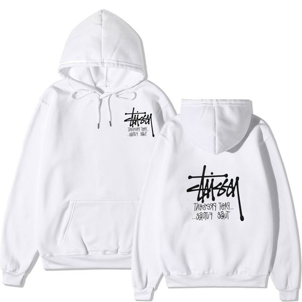 

hoodiesautumn and winter men's harajuku leisure hooded sweater tide brand sports fashion sweater, Black