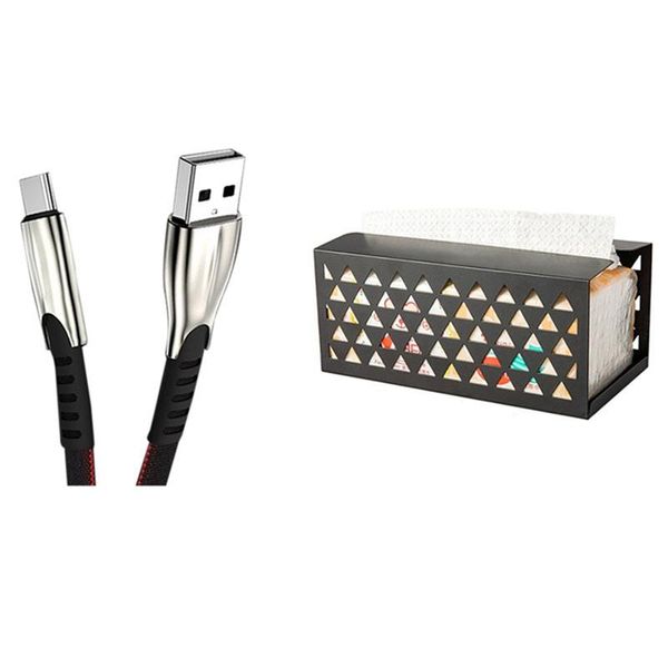 

tissue boxes & napkins iron box napkin paper cover black fast chargeing usb c data cable for type