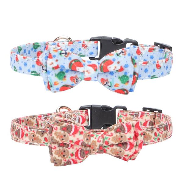 

cat collars & leads 2pcs christmas pet costumes necklaces party supplies