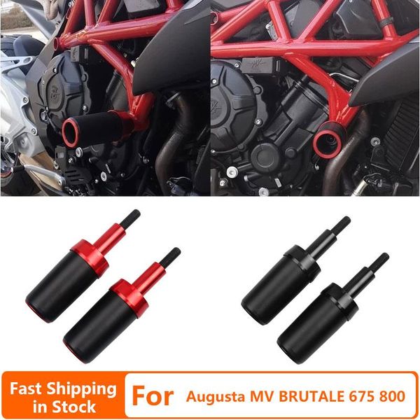 

parts suitable for augusta mv brutale 675 800 modified body anti-drop ball rubber bumper