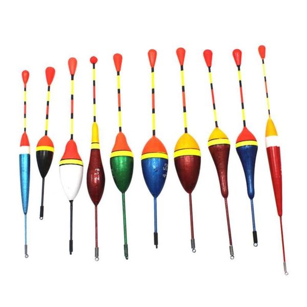 

fishing accessories floats set 10pcs/lot light stick fluctuate color float buoy for
