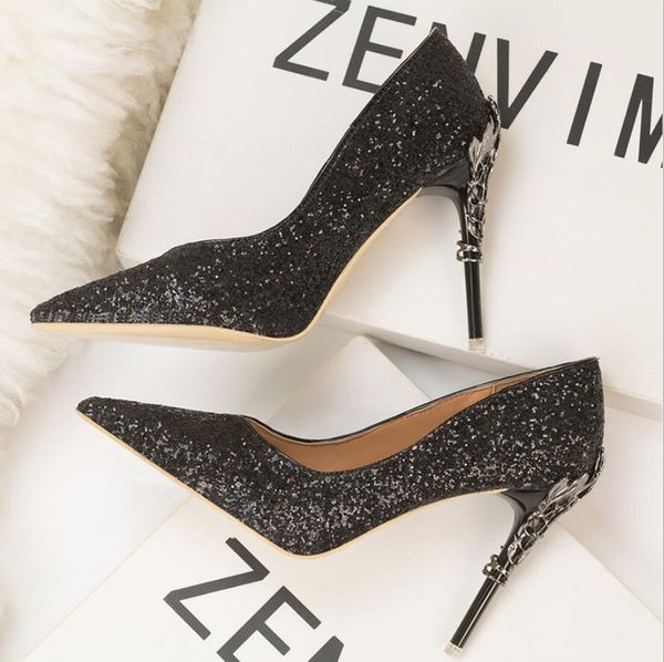 

dress shoes women pumps triangle 10cm mid-heel slingback sandal luxurys designers shoe high heels sandales espadrilles lady espadrille, Black