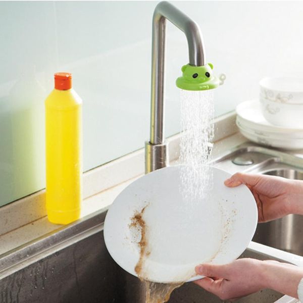 

lovely cute cartoon animals water tap faucet extender for kids children hand washing bathroom sink accessories supplies 2021 bath accessory